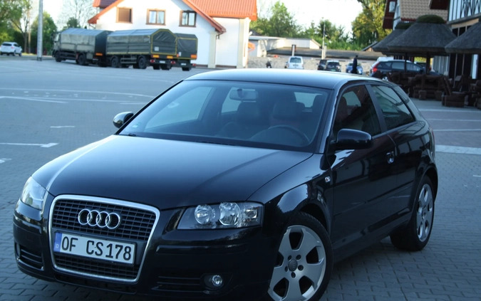 Audi A3 cena 23900 przebieg: 95000, rok produkcji 2007 z Zwoleń małe 352